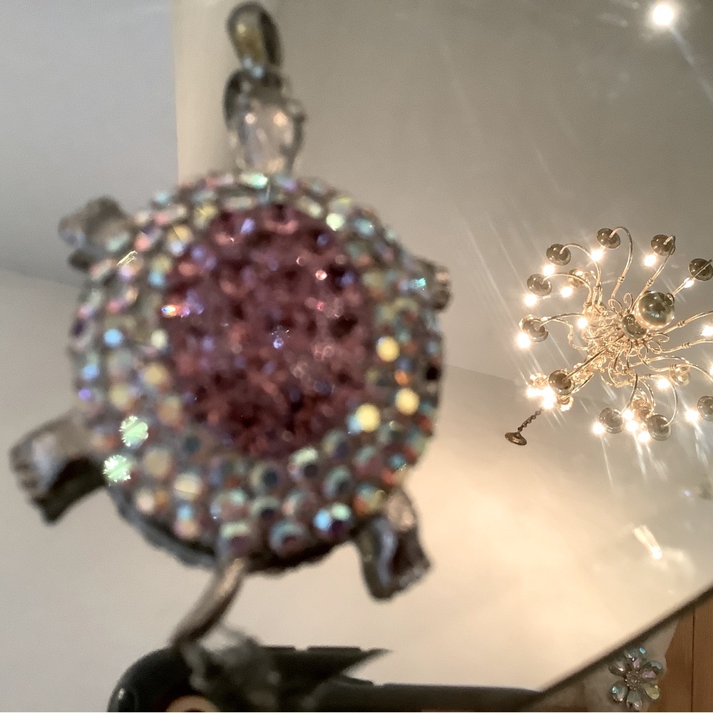 Beautiful Turtle Pendent Vintage - image 5